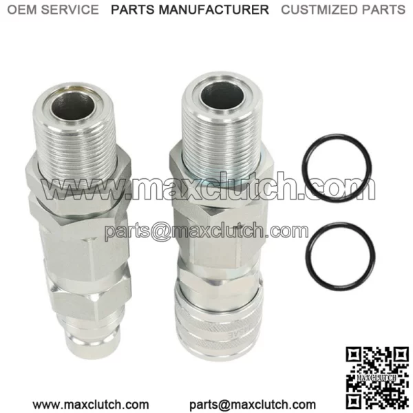 For John Deere 35G 50C 260 325 CT332 Hyd.Quick-Connect Coupler KV13884 AT312877 - Image 3