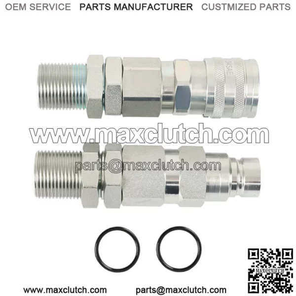For John Deere 35G 50C 260 325 CT332 Hyd.Quick-Connect Coupler KV13884 AT312877 - Image 5