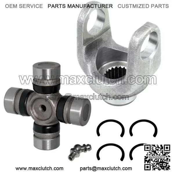Front Drive Shaft Yoke W/U-Joint for Yamaha Rhino 700 YXR700F Fi 2008-2013(For: Yamaha Rhino 700)