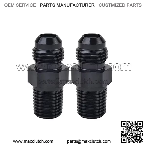 AN10 male to 3/4NPT 2-pack