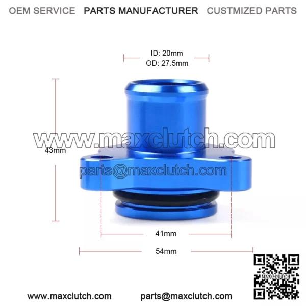 BMW water pipe connector#blue - Image 2