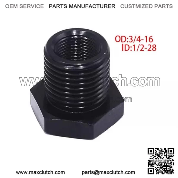 Oil filter adapter 1/2-28  3/4-16 - Image 2