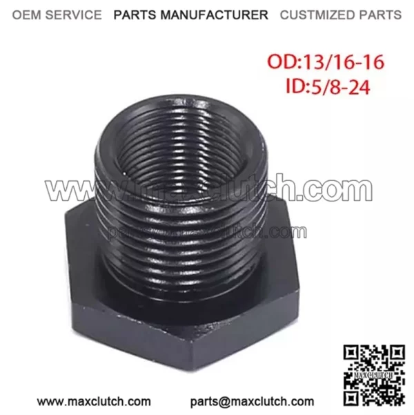 Oil filter adapter 5/8-24  13/16-16 - Image 2