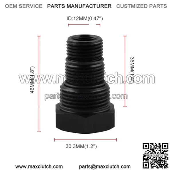 Oil filter adapter 3 in 1 1/2-28 - Image 3