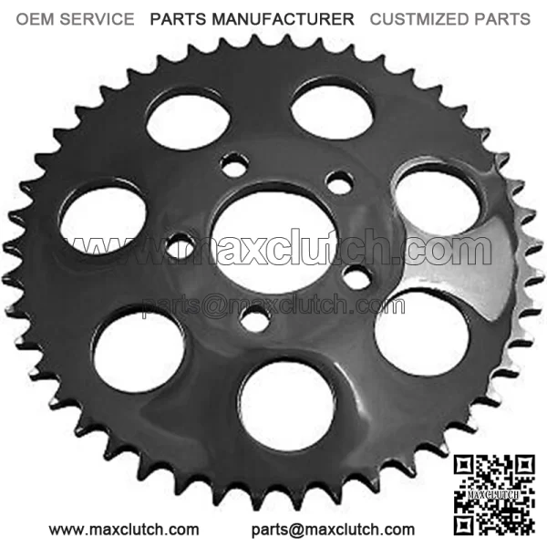 1210-1847 Black 530 Chain Conversion Rear Sprocket 46-Tooth