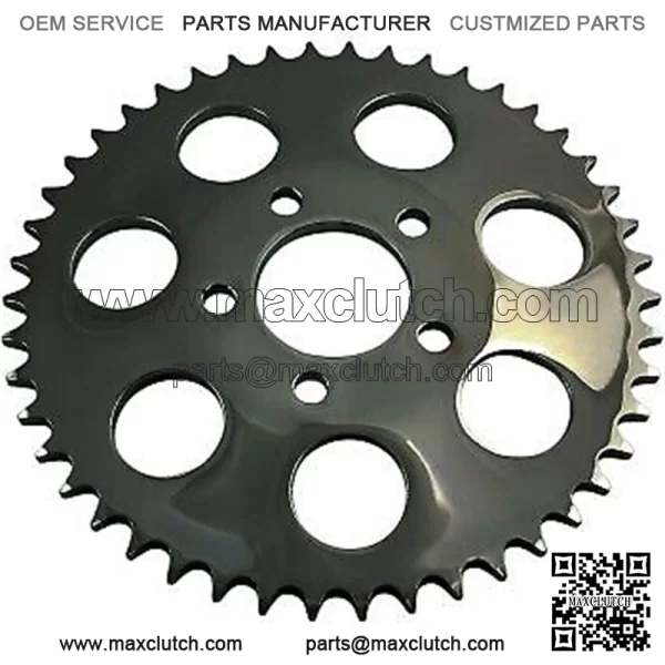 1210-1848 Black 530 Chain Conversion Rear Sprocket 48-Tooth