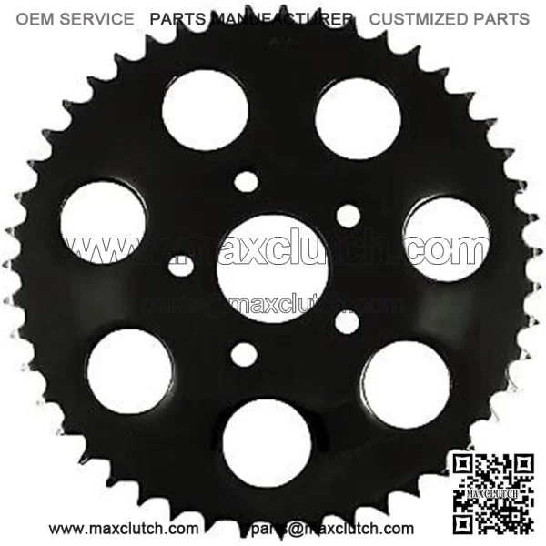 1210-1832 Black Rear Wheel Sprocket 46 tooth