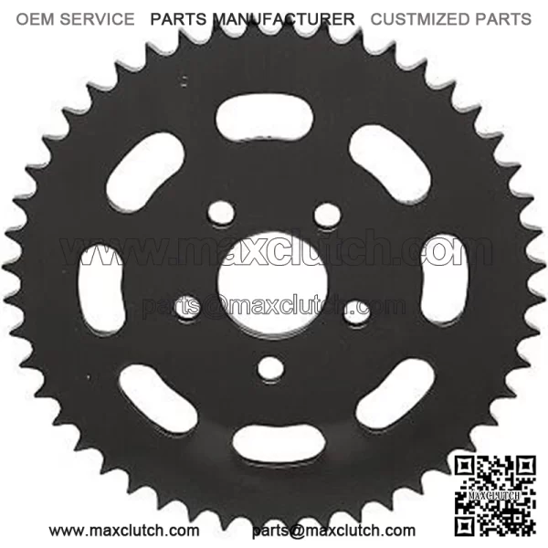 1210-1841 Black Rear Wheel Sprocket 48-Tooth