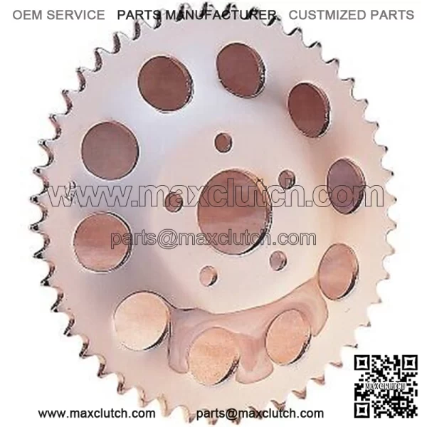 DS-325359 Rear Wheel Sprocket 51-Tooth - Chrome