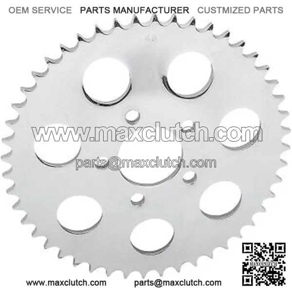 1210-0367 Chrome 530 Chain Conversion Rear Sprocket 48 Tooth