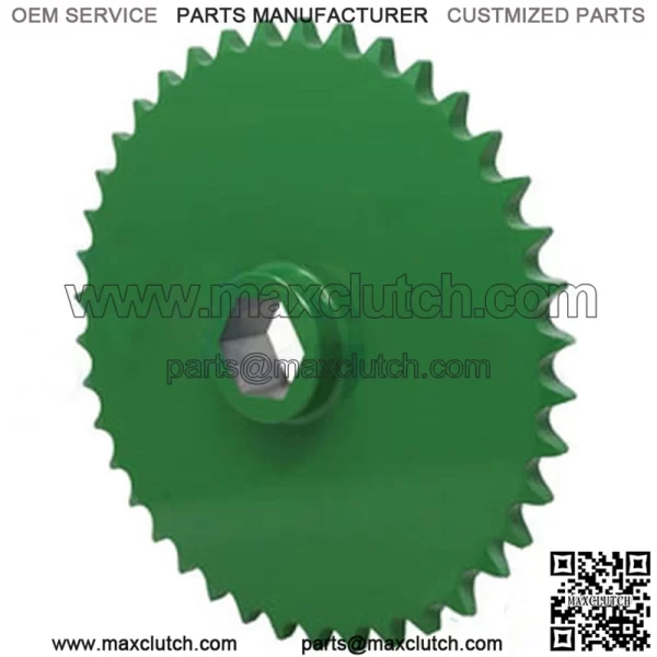 AE39654 Upper Drive Roller Sprocket Fits John Deere Baler 385 435 448 466 535 556