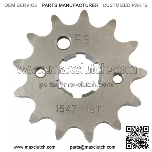 13 Tooth Front Steel Sprocket for Yamaha Warrior 350, Banshee 350 & Raptor 350