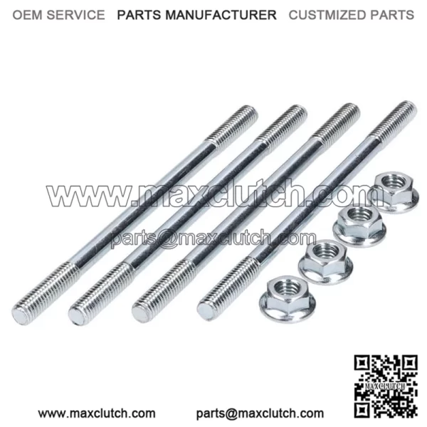 Peugeot Vivacity RS 50cc 2T  Cylinder Bolts & Nuts Set - M6 x 107mm...