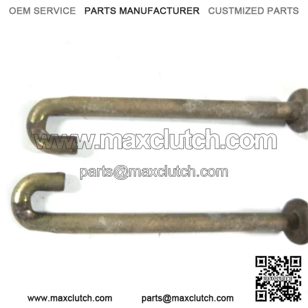 07 Yamaha Attak RXW 10 RX 1000 Snowmobile rear seat mount brackets bolts - Image 2