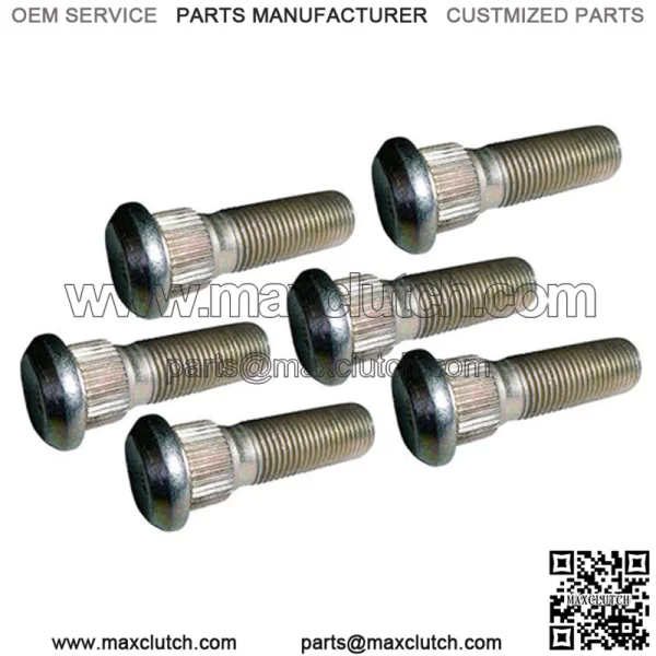 (6) Front Wheel Studs 453762R1 Fits Fordson Dexta C5NN1107F Fits Ford TW10 TW20