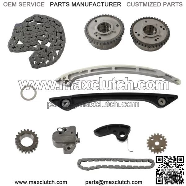 VVT Gear Timing Chain Kit for Land Rover Discovery Evoque Freelander 2.0 12-18