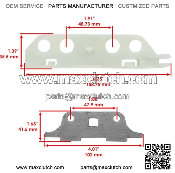 Cam Chain Tensioner Guide For Polaris RZR 900 EPS 2014-2018 For: Polaris Sportsman 570 - Image 4