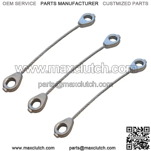 (3) Deck Lift Cable Fits MTD Fits Cub Cadet RZT42 RZT50 746-0970 946-0970