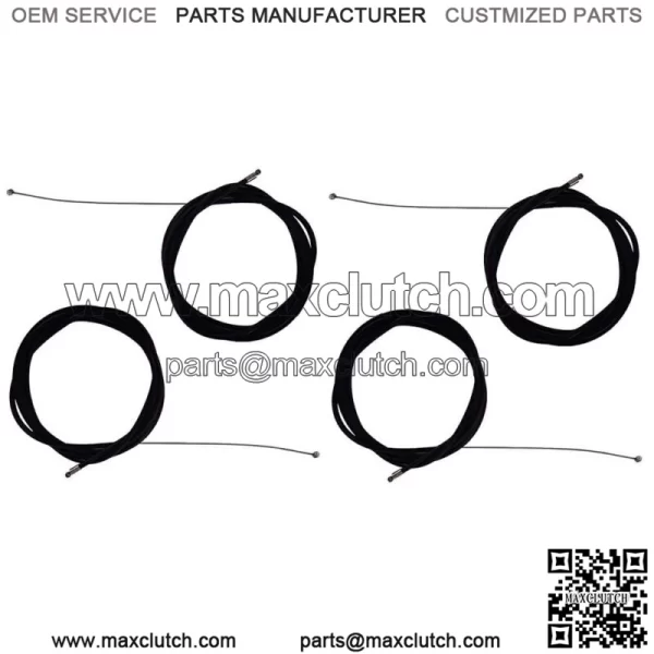 Set of 4 Universal 100" Throttle Control Cables 786201 Fits ATV Go Kart