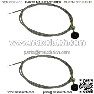 8 FT UNIVERSAL CARBURETOR THROTTLE CONTROL CABLES for Lawn Mower 60122
