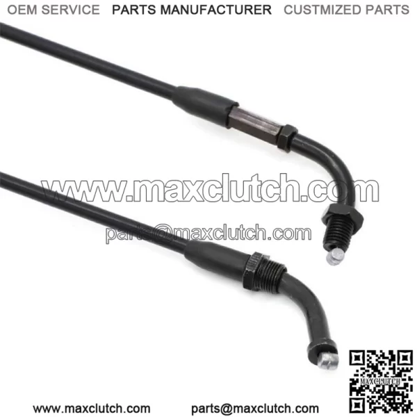 Throttle Cable Kit for Honda CM400 CX500 Custom Hawk Nighthawk 450 17920-415-000 (For: Honda) - Image 2