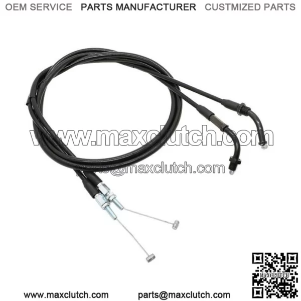 Throttle Cable Kit for Honda CM400 CX500 Custom Hawk Nighthawk 450 17920-415-000 (For: Honda) - Image 5