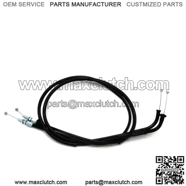 Throttle Cable Accelerator For Honda CM250 1982-1983 17910-KB4-000 17920-KB4-000 - Image 2