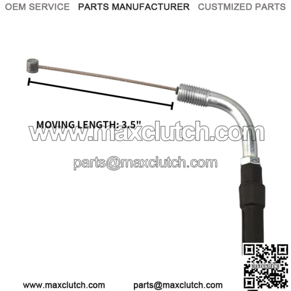 Universal Throttle Cable For Scooter Dirt Bike Off Road 71" For YAMAHA SUZUKI - Image 3