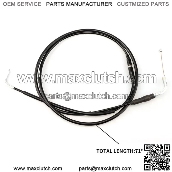 Universal Throttle Cable For Scooter Dirt Bike Off Road 71" For YAMAHA SUZUKI - Image 4