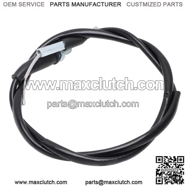 New Throttle Cable For Motorcycle Raptor250 YFM250R 2008-2013 2010 Metal Black (For: Yamaha) - Image 2