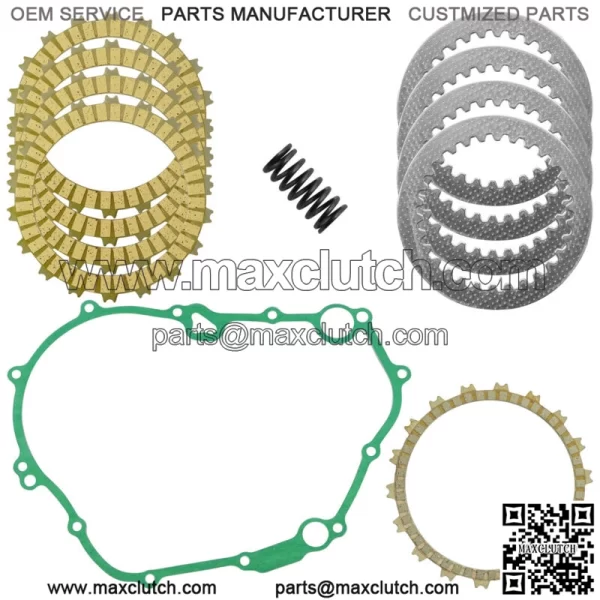 Clutch Gasket Kit with Steel Plates and Springs for Honda CRF250L 2013 - 2020