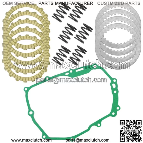 Clutch Friction Plate Kit with Springs for Honda Grom 125 MSX125 2014-2020