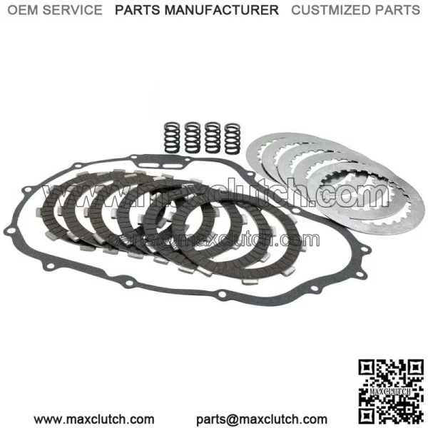 Clutch Friction Plate and Gasket Kit for Honda FourTrax 300 TRX300 2x4 1988-2000 (for: Honda)