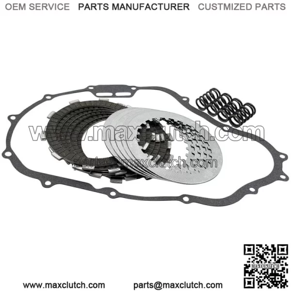 Clutch Friction Plate and Gasket Kit for Honda FourTrax 300 TRX300 2x4 1988-2000 (for: Honda) - Image 2