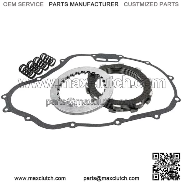 Clutch Friction Plate and Gasket Kit for Honda FourTrax 300 TRX300 2x4 1988-2000 (for: Honda) - Image 4