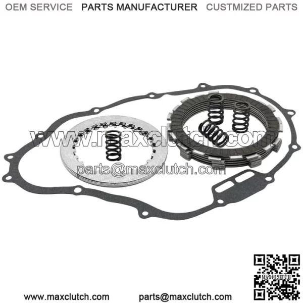Clutch Friction Plate and Gasket Kit for Honda FourTrax 300 TRX300 2x4 1988-2000 (for: Honda) - Image 5