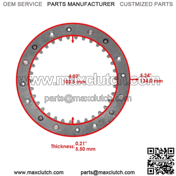 13089-0024 130890024 Clutch Disc SPG Comp for Kawasaki - Image 2