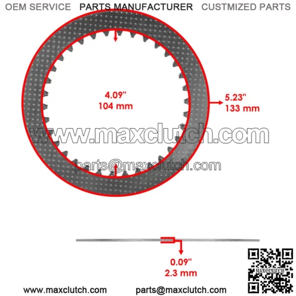 Clutch Friction Plate Gasket Kit for Kawasaki Versys 1000 KLZ1000A 2012 - 2014 - Image 3