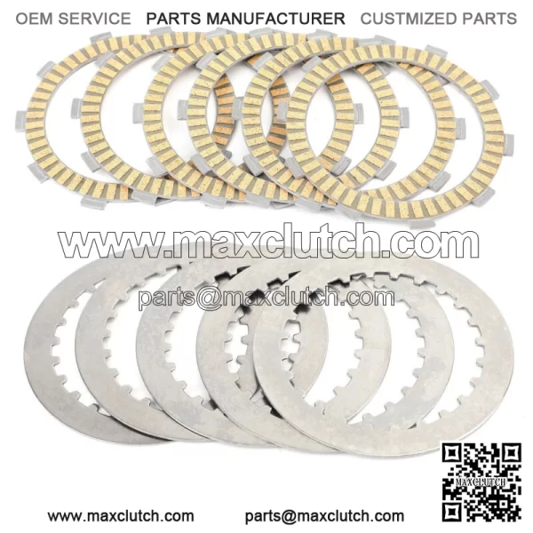Clutch Kit Steel & Friction Plates fit for Honda TRX420FE FourTrax Rancher 07-17 (For: Honda)