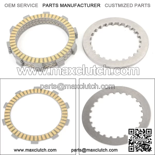 Clutch Kit Steel & Friction Plates fit for Honda TRX420FE FourTrax Rancher 07-17 (For: Honda) - Image 2