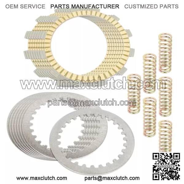 Clutch Friction Plates And Springs Kit for Yamaha R6 YZF-R6 2003 2004 2005