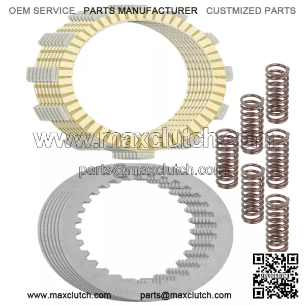 Clutch Friction Steel Plates And Springs Kit for Yamaha YZ250 1993-1999