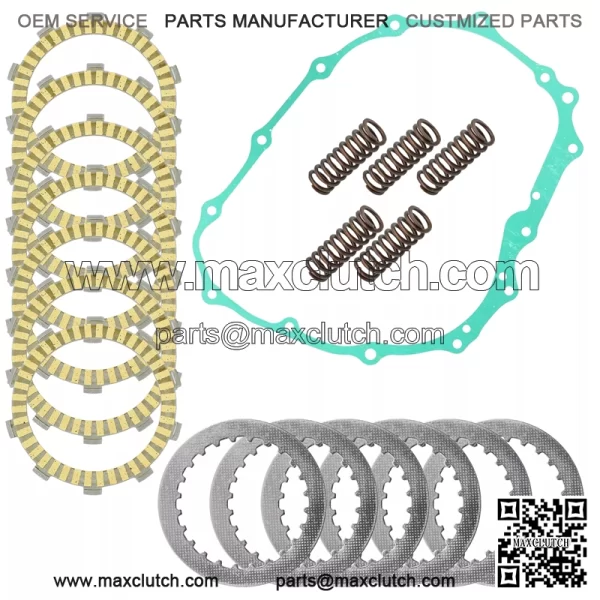 Clutch Plates Kit for Honda Sportrax 400 TRX400EX 1999-2008 / TRX400X 2009-2014