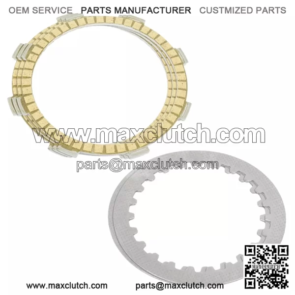 Clutch Friction And Steel Plates for Yamaha DT50 DT80 Gt80 Gtmx Mx80 YZ50