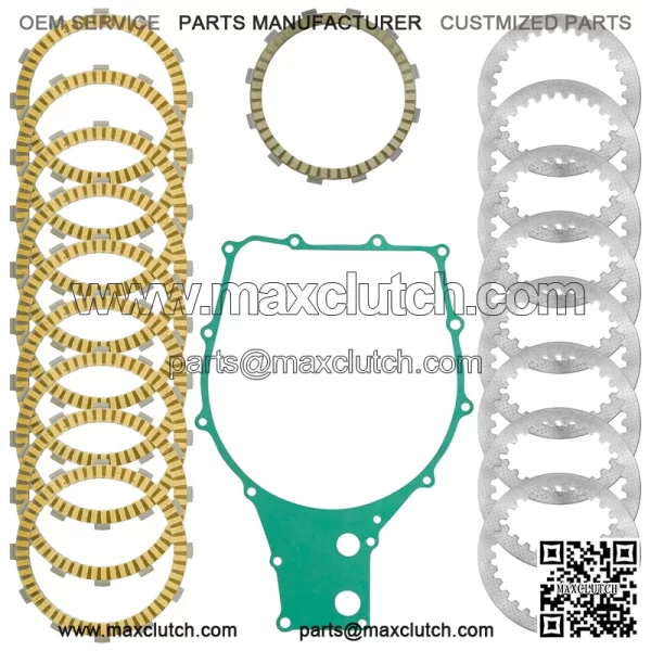 Clutch Plates & Gasket kit for Honda Goldwing GL1500 GL1500SE GL1500I 1988-1996
