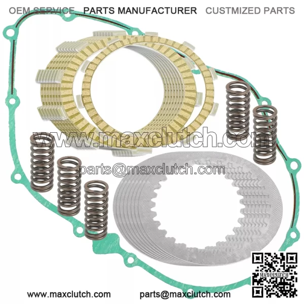 Clutch Friction Plates And Gasket Kit for Honda VFR750F Interceptor 750 86-97