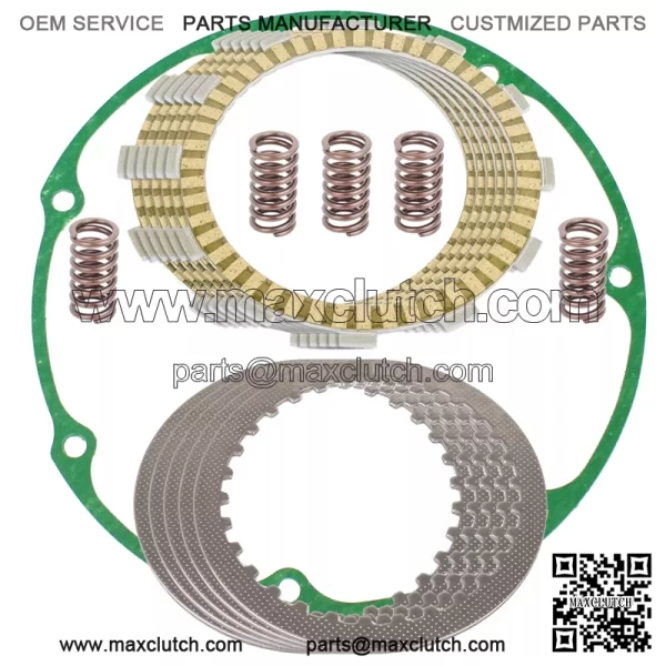 Clutch Friction Plates And Gasket Kit for Honda VT700C Shadow 700 1984-1987