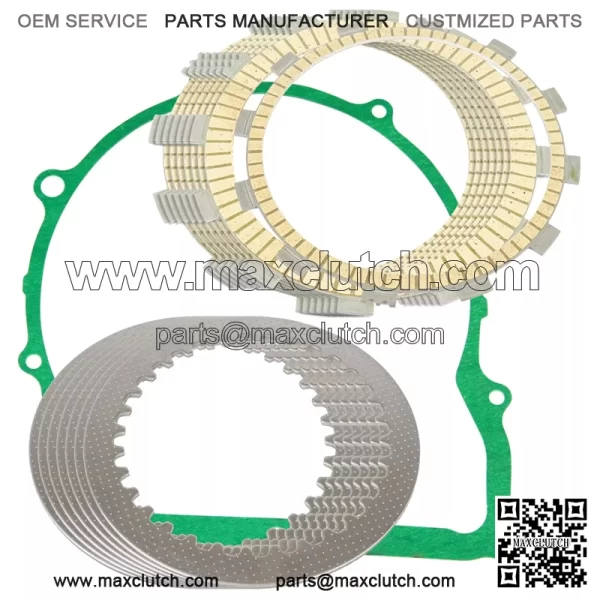 Clutch Friction Plates And Gasket Kit for Yamaha XVZ1200D Venture Royale 84-89