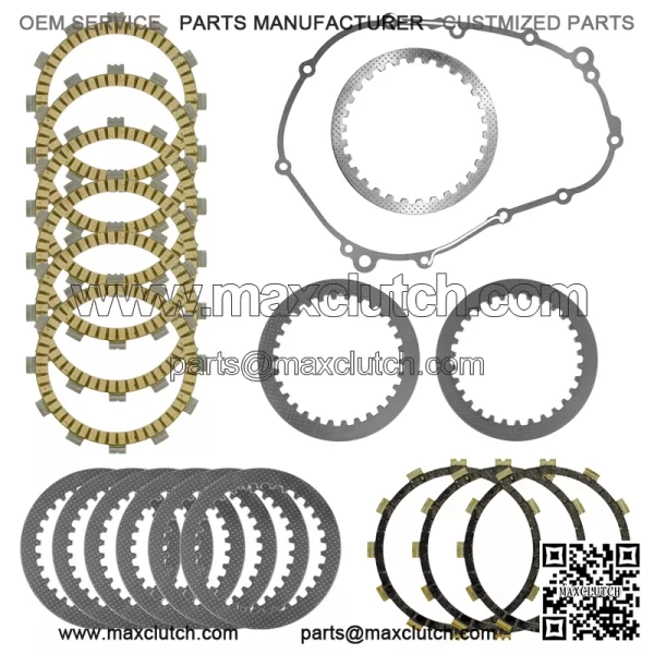 Clutch Friction Steel Plates and Gasket Kit for Yamaha Tracer 900 GT 2019 - 2020