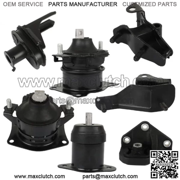 Engine and Transmission Kit 7 pcs for 2004-2008 Acura TSX 2.4L Automatic